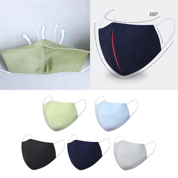 

Anti Pollution Mouth Cover Reusable Dust Proof Face Cover Green