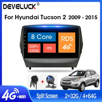 

T9 4G+64G Android 9.0 Car Radio For Hyundai Tucson 2 LM IX35 2011-2014 2 din GPS Navigaion Multimedia Video Player DSP RDS09-15