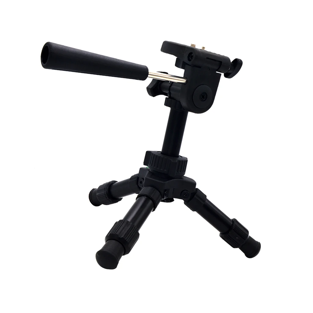 Portable Adjustable Folding Tripod Compact Desktop Macro Mini Tripod for Canon DSLR Camera