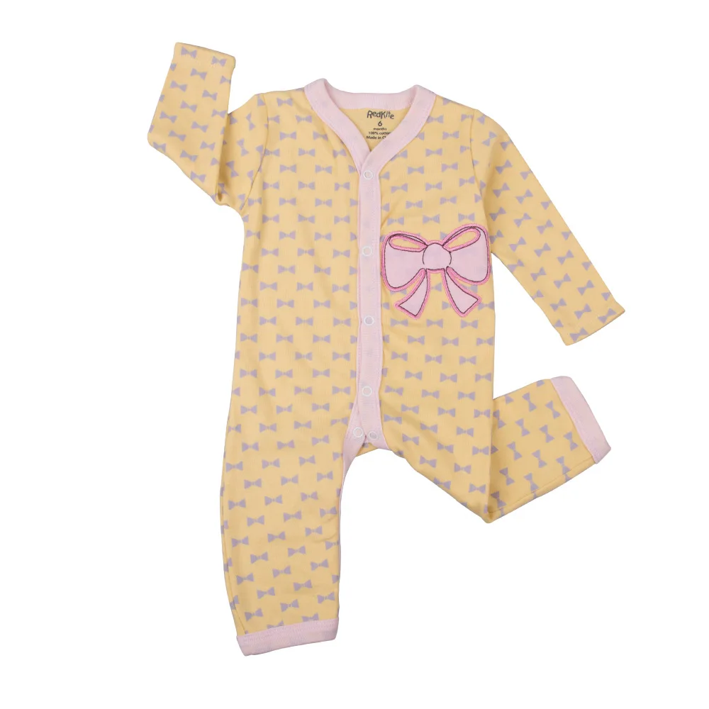 Комбинезоны для новорожденных хлопковые с длинным рукавом 3 шт./лот|Ромперы| |