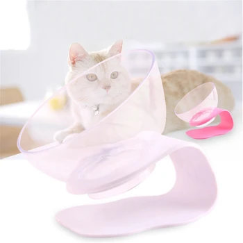 

Elevated Cat Bowl Durable Pet Feeder Raised Stand Cats Feeding & Watering Supplies Protection Cervical Non-slip Kitten Food Dish