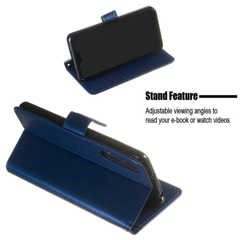 Кожаный чехол для Coque huawei Y6 Y5 Y7 Y9 P smart Коврики 10 20 P8 P9 P10 P30 P20 Lite Pro Чехол-портмоне с откидной крышкой чехол для телефона чехол