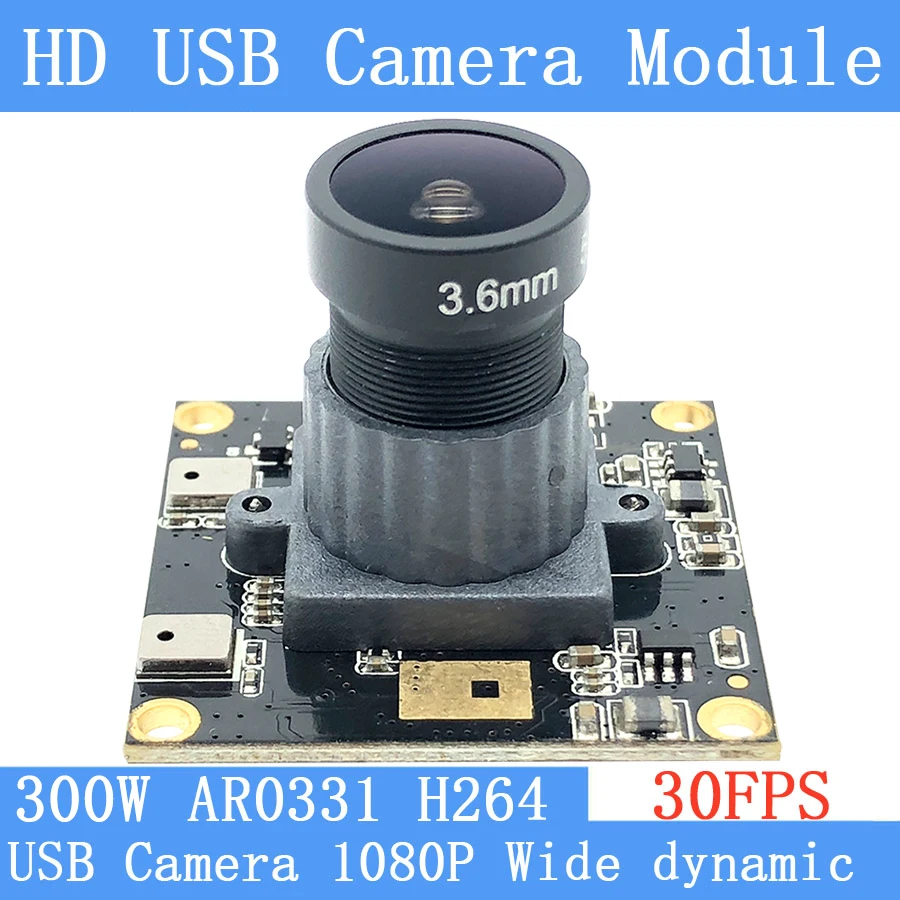 USB-камера видеонаблюдения с поддержкой OTG UVC 1080P 30 кадров в секунду | Безопасность и