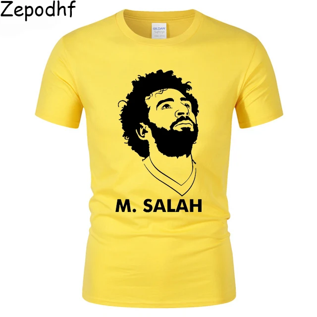 Мужская Высококачественная Футболка с принтом Mohamed Salah Ghaly Egypt World Play jersey liverpoles, повседневный трикотажный топ - Цвет: 22