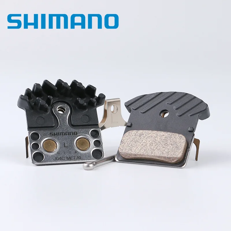 SHIMANO Тормозные накладки J04c металлический ремень тепловыделение дисковый тормоз Горный велосипед XTR тормозная колодка M785m615