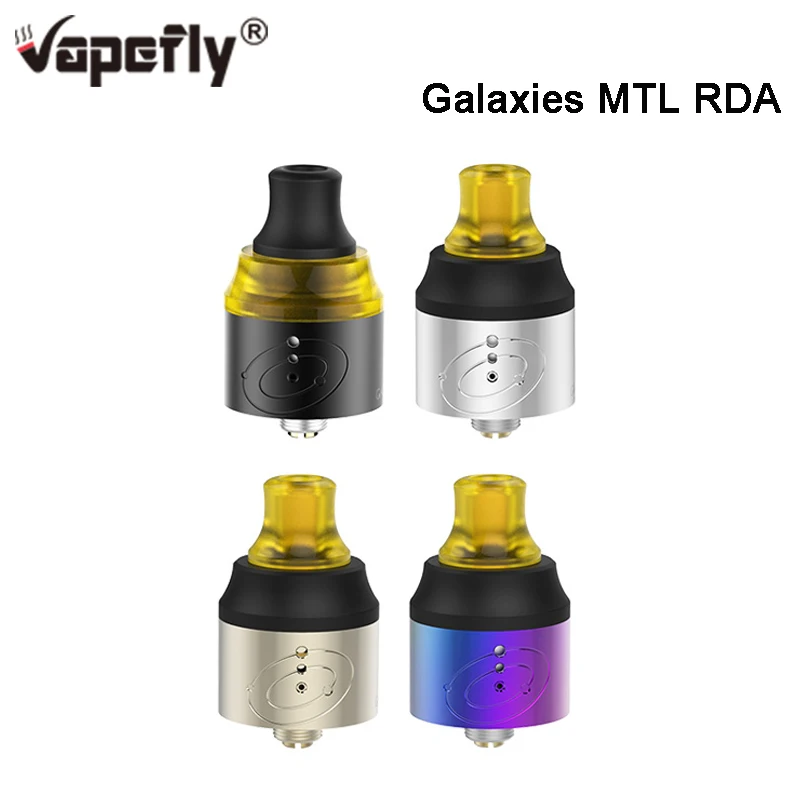 Оригинальный испаритель Vapefly галактика MTL RDA с адаптером BF Pin и корпусом одной