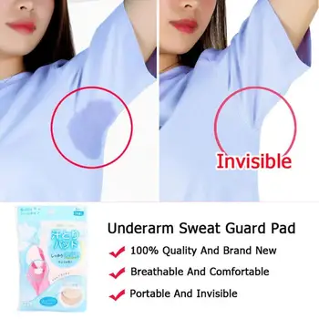

8pcs/set Disposable Absorbing Underarm Sweat Guard Pads Deodorant Armpit Clothing Shield Sweat Perspiration Absorbent Pad hot