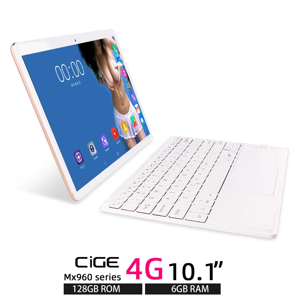 Mx960 супер закаленное 2.5D стекло 3g 4G LTE 10,1 дюймов планшетный ПК Восьмиядерный 6 Гб ram 128 ГБ rom 1280x800 ips wifi Android 9,0 gps 10