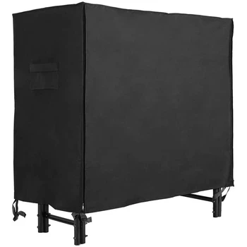 

Log Rack Cover Weather Resistant Outdoor Heavy Duty Waterproof Oxford Fabric Fireplace Logs Covering Storage Covers
