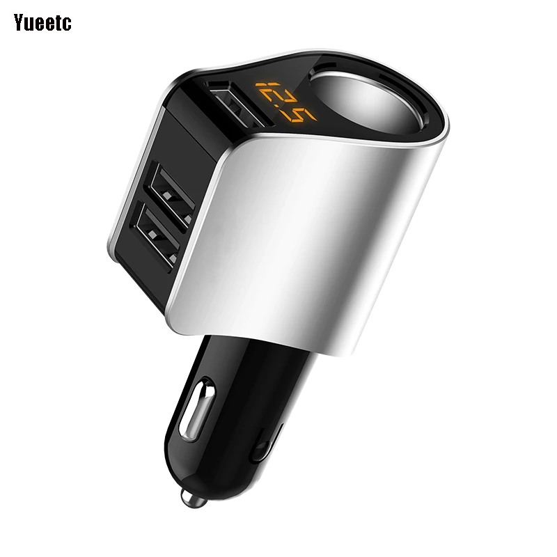 

Digital display 3.1A USB Car Charger Mobile Phone Car Charger USB Fast Quick Charging Car Charger 12V~24V For Samsung Xiaomi 9