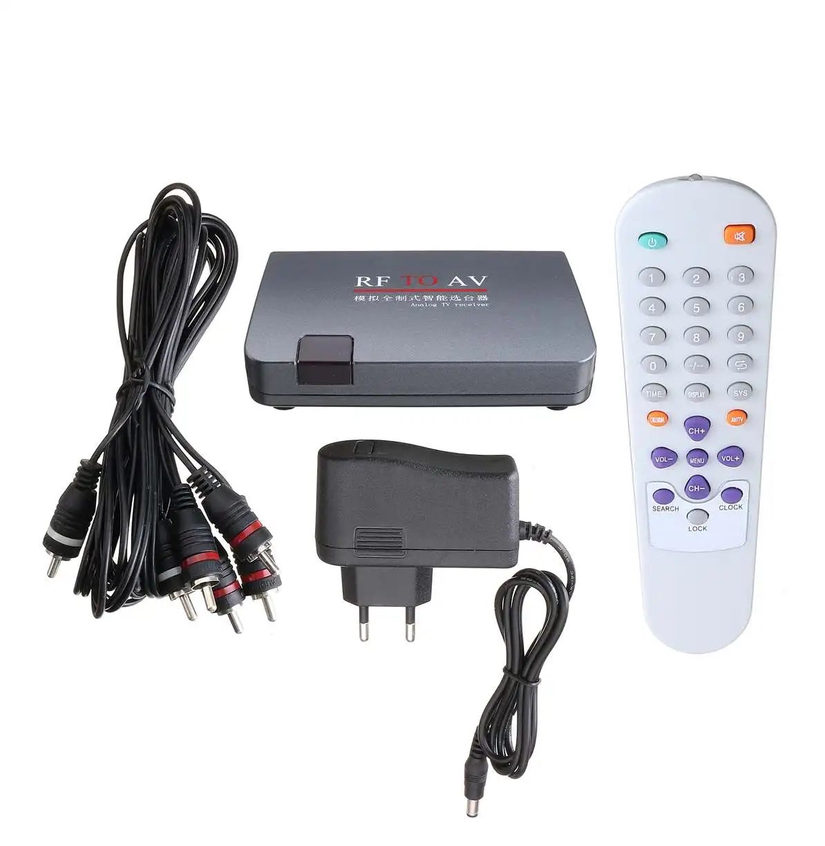 Семейный радиочастотный AV-приемник аналоговый кабель ТВ-приемник конвертер USB с