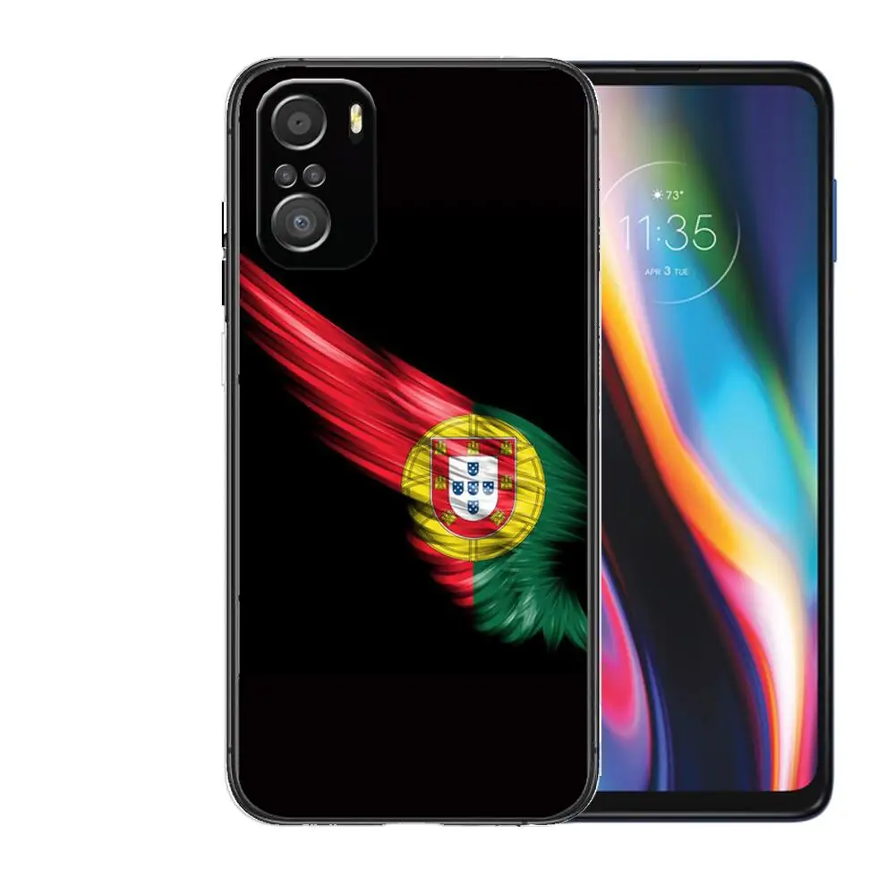Фото Чехол с португальским флагом для телефона xiaomi redmi 11 Lite pro Ultra 10 9 8 MIX 4 FOLD 10T, Черный силиконовый чехол №2