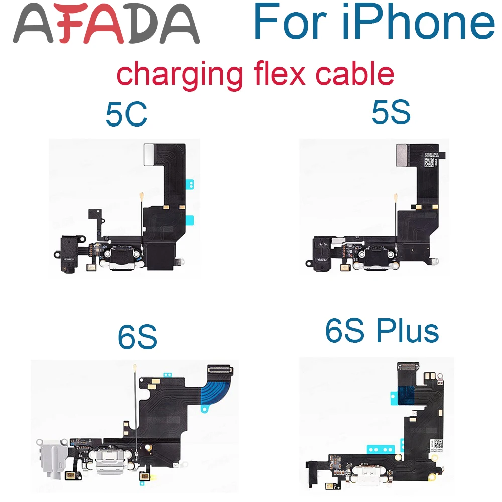 

Зарядное устройство USB для iPhone, док-порт, гибкий кабель для iPhone 5C 5S 6S Plus, разъем для порта зарядки, гибкий кабель, запасные части