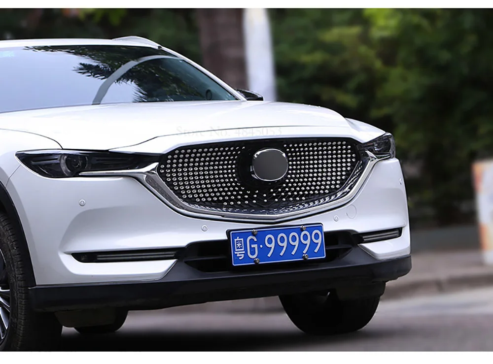 AITWATT для Mazda CX-5 CX5 ABS пластик передняя решетка Бампер протектор центр гриль 1 шт