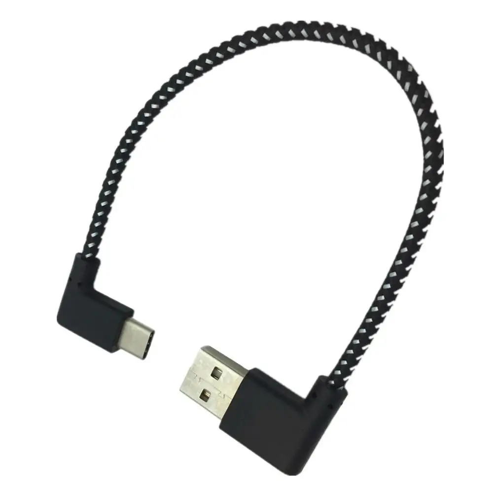 90 ° угол USB2.0(type-A) штекер USB3.1(type-C) штекер 90 ° угол USB синхронизация данных и зарядный кабель Разъем 2 м