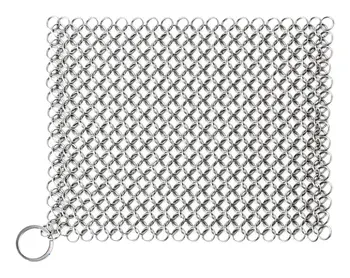 

Cast Iron Care Removing Cooked-On Hanging For Glass Casserole Dishes/pie Plates Cast Iron Stainless Steel Scrubber