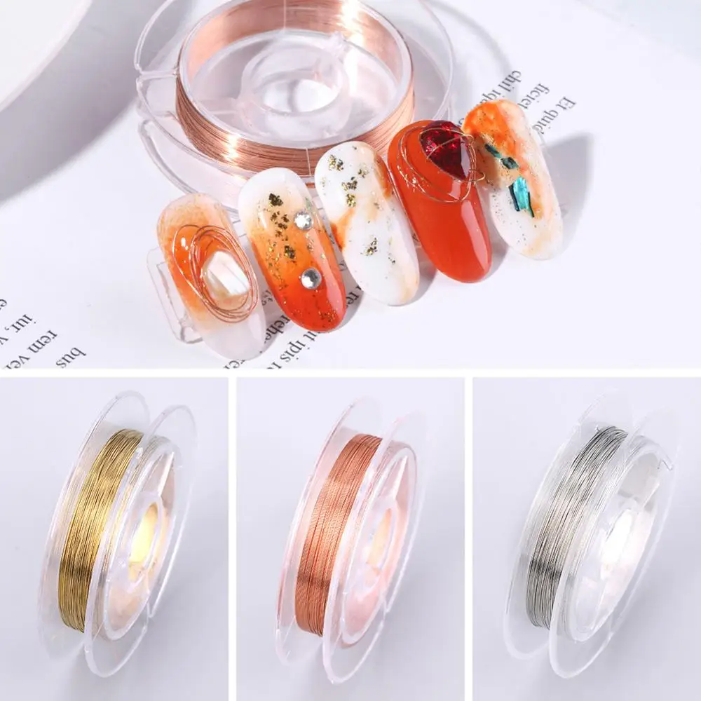 Nail Art линия для ногтей Набор наклеек ленты 1 мм Клей лазерный Маникюр украшения