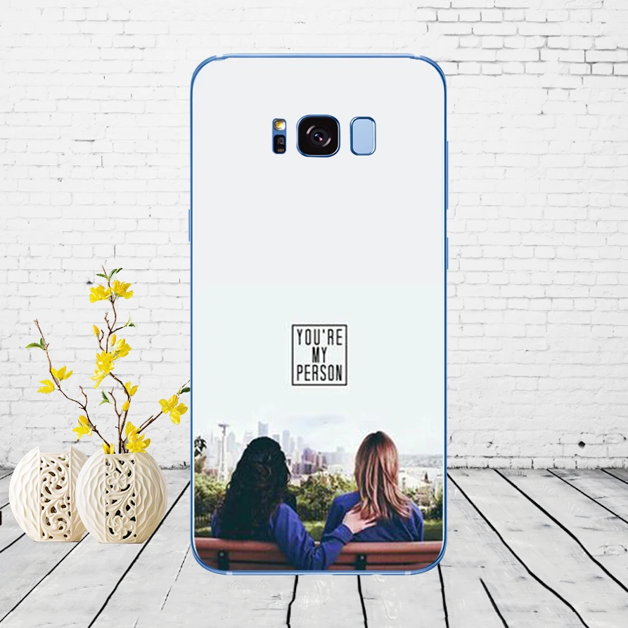 14 07DD Американский ТВ GREYS Anatomy Мягкий силиконовый чехол для Samsung Galaxy S6 S7 край S8 S9 S10 плюс A70 A50 чехол - Цвет: 14