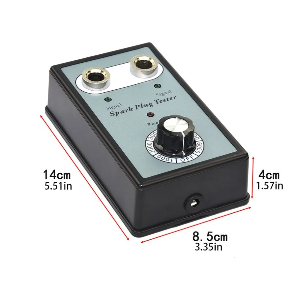 Тестер зажигания для автомобиля с двойным отверстием, анализатор зажигания, диагностический инструмент, тестер зажигания автомобиля, детектор
