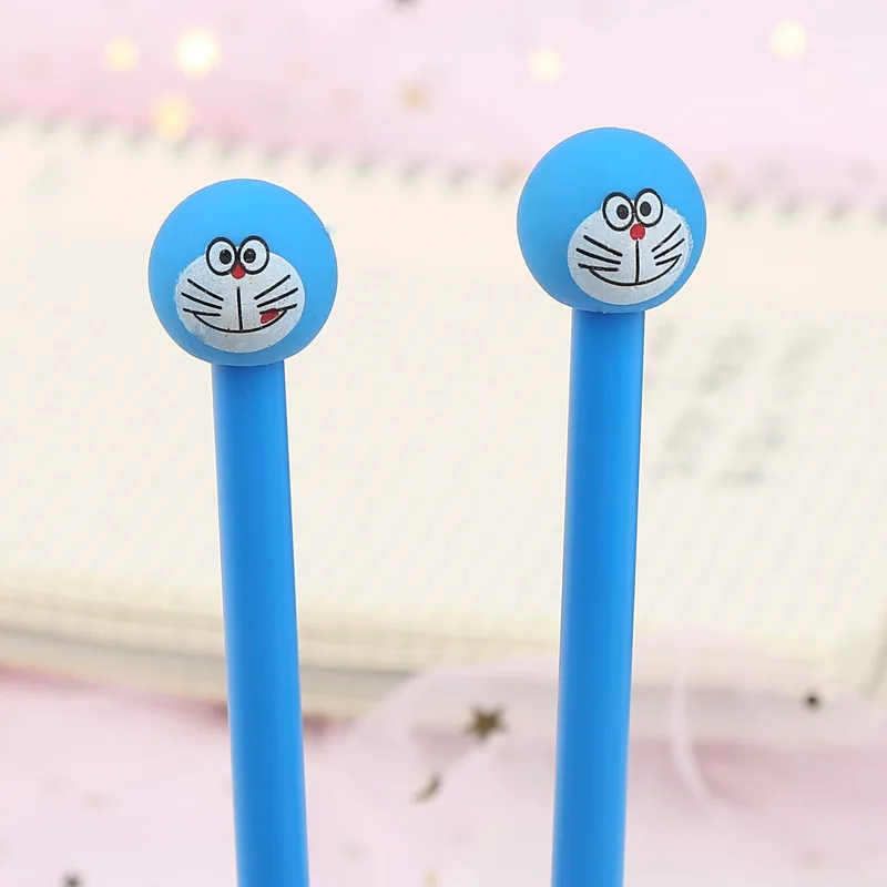Doraemon гелевая ручка милый Kawaii креативный модный подарок для школы офисные канцелярские принадлежности написание полная игла Nib студента K1458 J