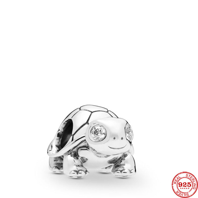 Theo Bear Pig Animal Kingdom Cat Dog Unicorn Bead Fit Original Pandora Charms Silver 925 Bracelet For Women Fashion Jewelry