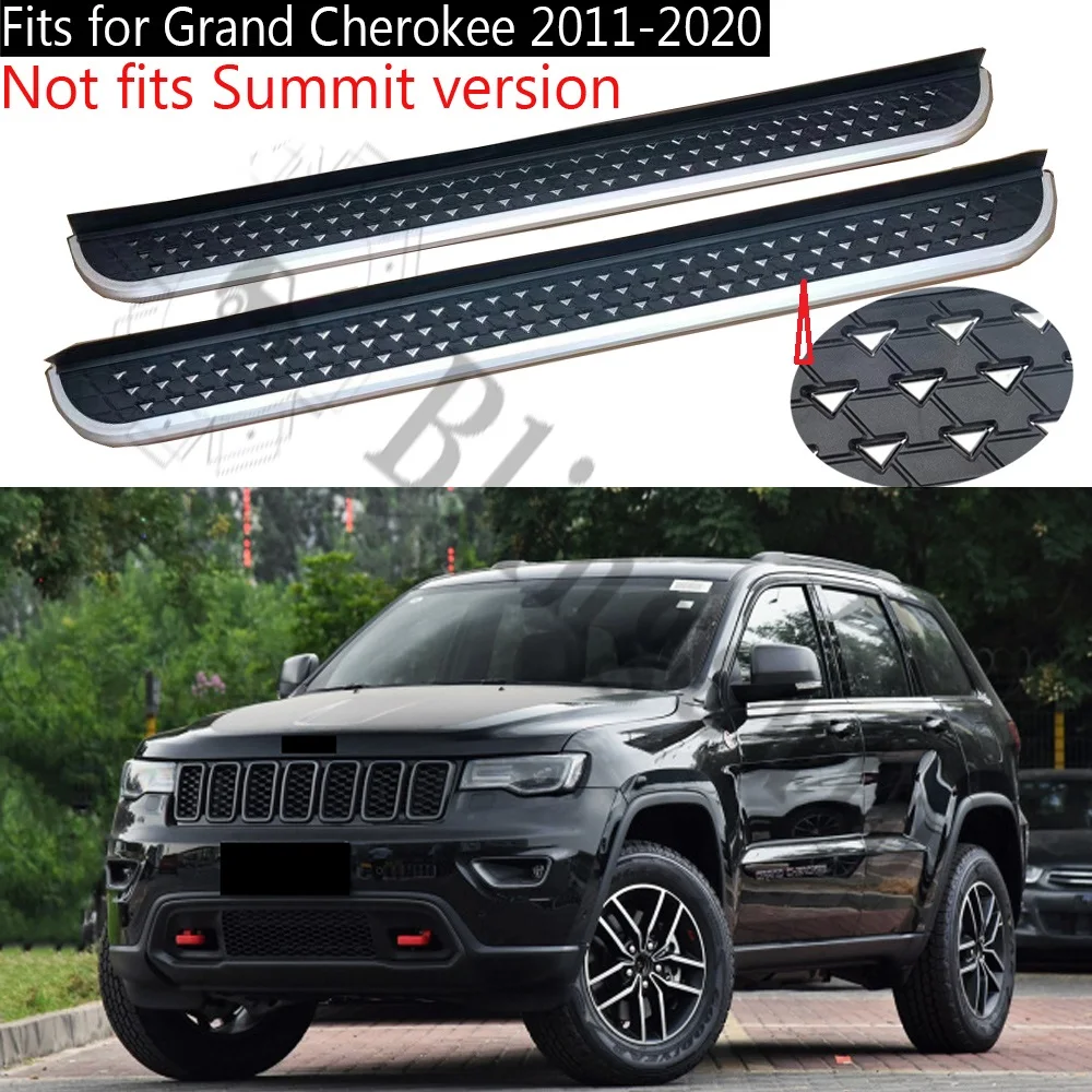 Подходит для Jeep Grand Cherokee 2011 2020 2 шт. Левая Правая Беговая доска боковые ступени nerf
