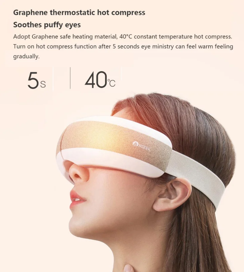 Xiaomi XGEEK E6 Smart Eye Massager Bluetooth Music