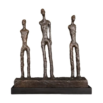 

Classical Statue Reproduction by Giacometti Bronze Famous Sculpture Art Collection Home Decor