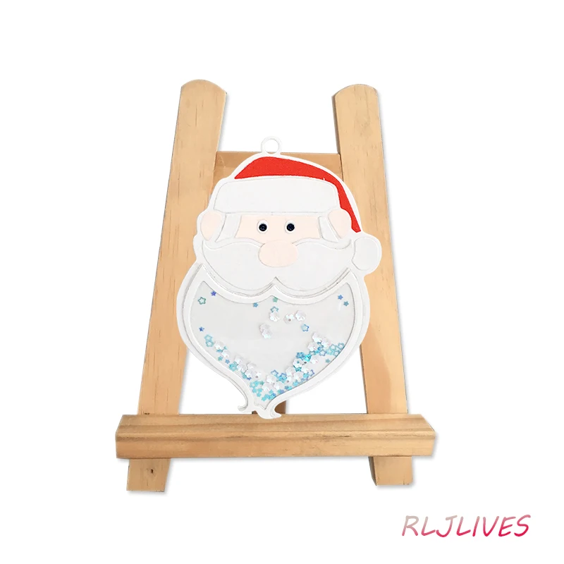 Santa Shaker Metal Cutting Dies Stencils for DIY Scrapbooking photo album Decorative Embossing Paper Cards | Дом и сад