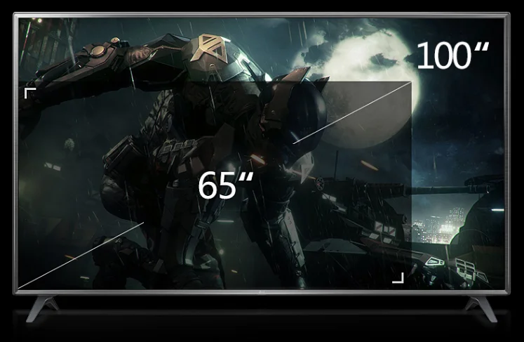 4 18k 100 インチモニタープラステレビフランスのドイツ語スペイン語英語ポルトガル語ロシア語 Wifi スマート Led テレビテレビ Smart Tv Aliexpress