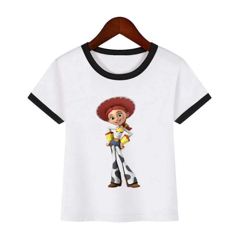Футболка с надписью «Toy Story 4» для мальчиков и девочек детская забавная одежда детская летняя повседневная футболка enfant garcon