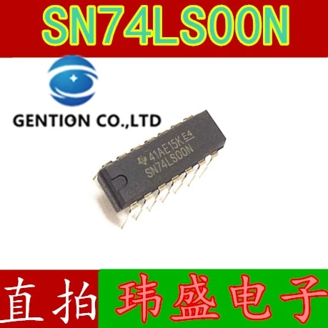 

20PCS 74LS00 SN74LS00N HD74LS00P DIP-14 logic gate and the inverter in stock 100% new and original