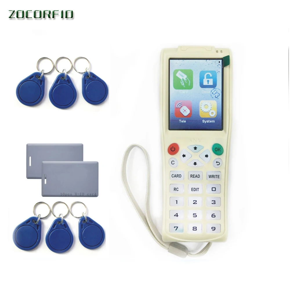 Оригинальный iCopy5 супер больше частоты RFID Копир Дубликатор IC/ID с USB кабелем