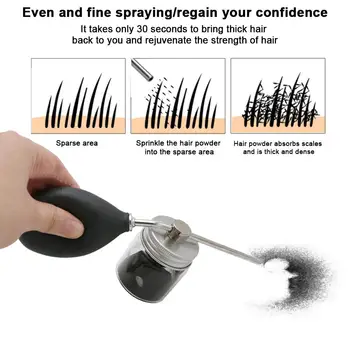 

Hair Building Fibers Spray Applicator Spray Atomizer For Hair Fibers