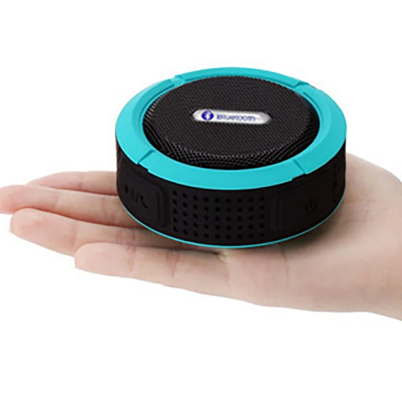 Водонепроницаемый Bluetooth динамик открытый портативный присоска Мини Bluetooth динамик мобильный автомобильный сабвуфер динамик