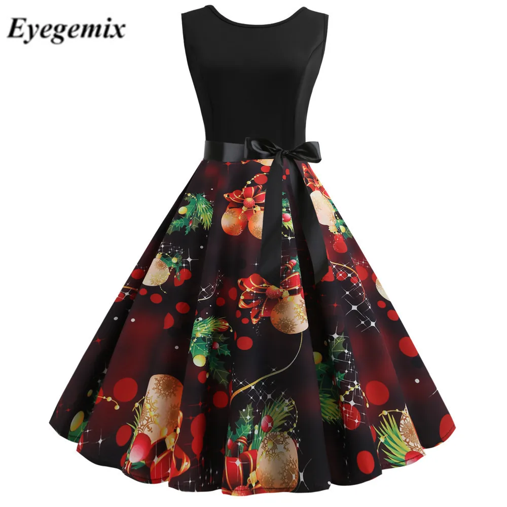 christmas pin up dress