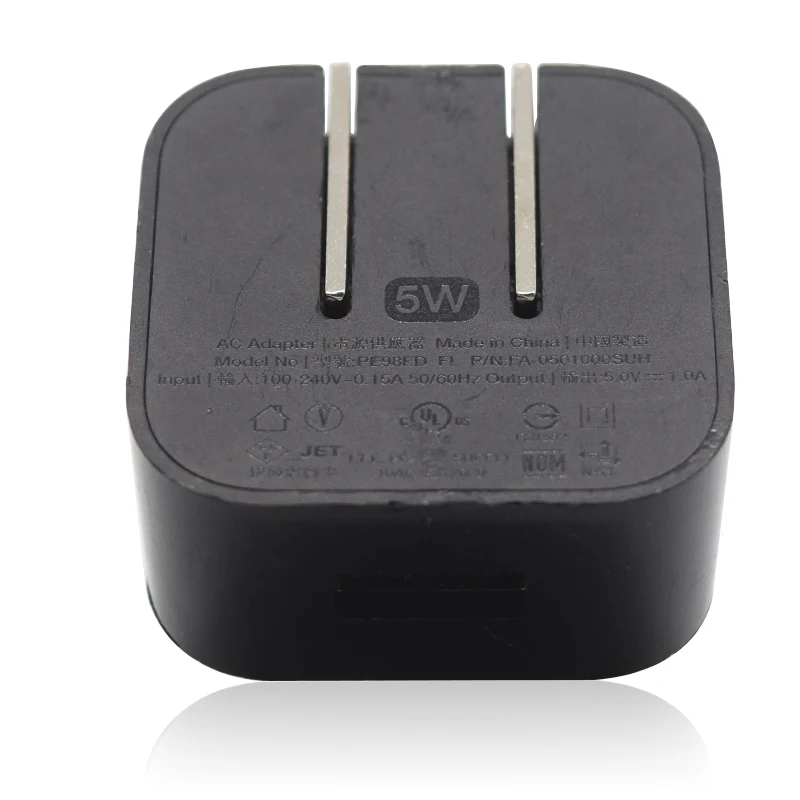 Ac Adapter Charger Without Power Cable 5v 1a 5w Pe98ed Fl For Amazon Kindle Used Ac/dc