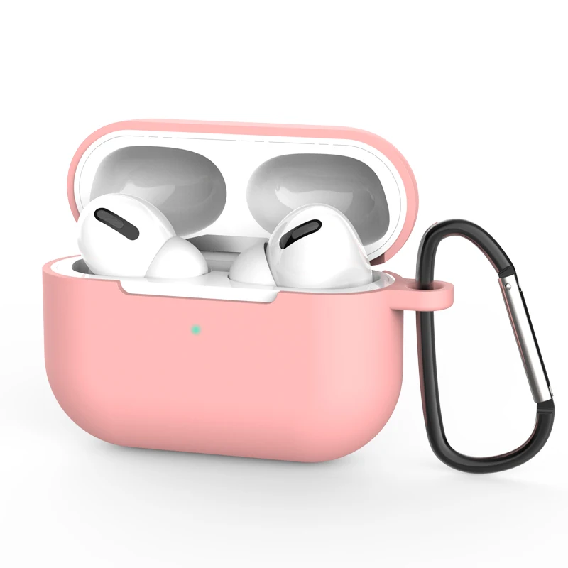 C13 Чехол для наушников для Apple Airpods Pro, роскошные наушники, сплошной цвет, пряжка, коробка для AirPods 3 Pro, гарнитура, силиконовый чехол, крышка, Fundas - Цвет: C13