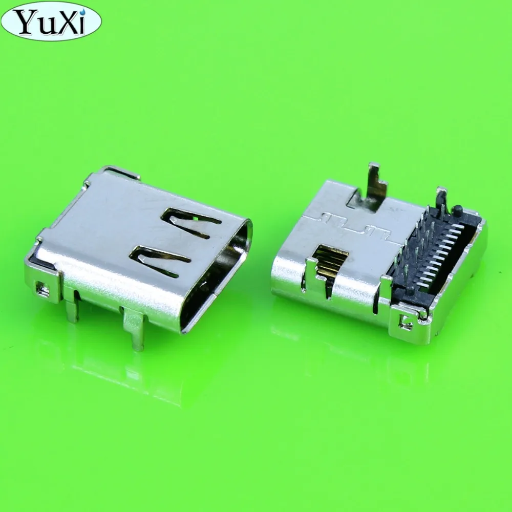 

YuXi Micro USB for 3.1 Type C Connector type-C 12Pin DIP4 Female Charge port replacement Plug USB 3.1 Version Socket jack