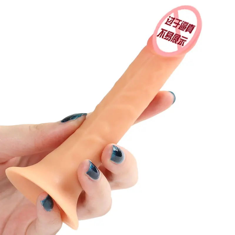 Small Penis Simulation Jj Penis Female Massage Stick Masturbation Soft Adult Erotic Sex Products Manual Thrusting - Gags and Muzzles pic image