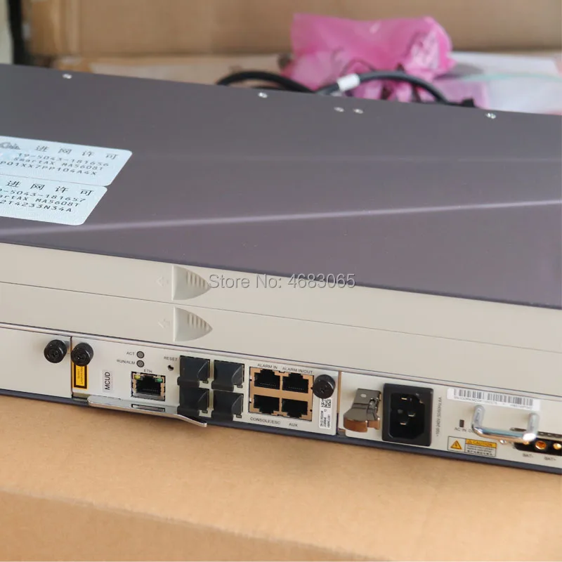 Huawei MA5608T OLT, 10G AC, MCUD1+ MPWD+ 8/16 PON GPBD GPFD карта