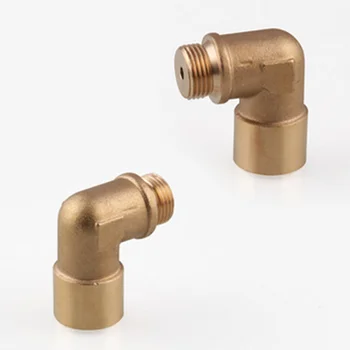 

M18X1.5 O2 Angled Oxygen Sensor Lambda Extension Spacer Brass For Decat /Hydrogen 2PCS