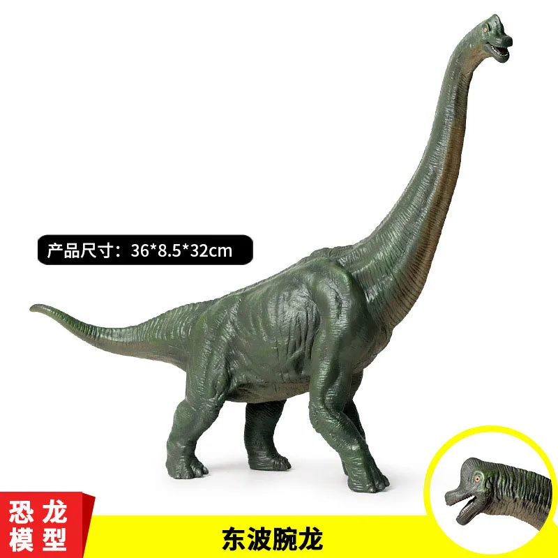 1 шт. зеленый цвет супер гигантский Брахиозавр фигурка привлекательный динозавр украшение дома удивительный Рождественский подарок для детей