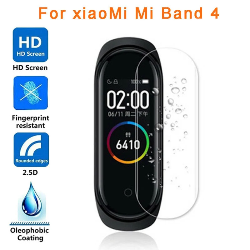 

1x Screen Film Sticker Accessories For Xiaomi Mi Band 4 Smart Watch Bracelets