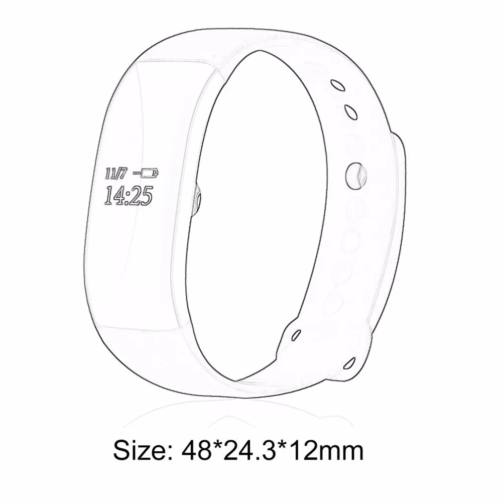 Bluetooth 4,0 Профессиональный IP67 водонепроницаемый браслет сердечного ритма Смарт-браслет часы браслет шагомер калорий сна