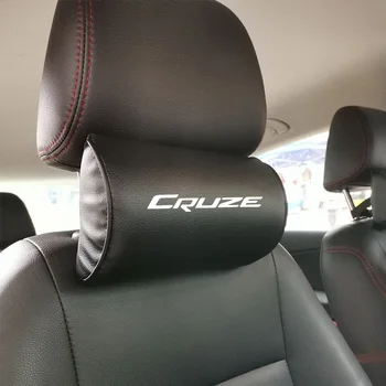 

PU Leather Car Neck Pillows for CHEVROLET CRUZE Car Soft Hendrest Pad Auto Supplies Safety Neck Pillow
