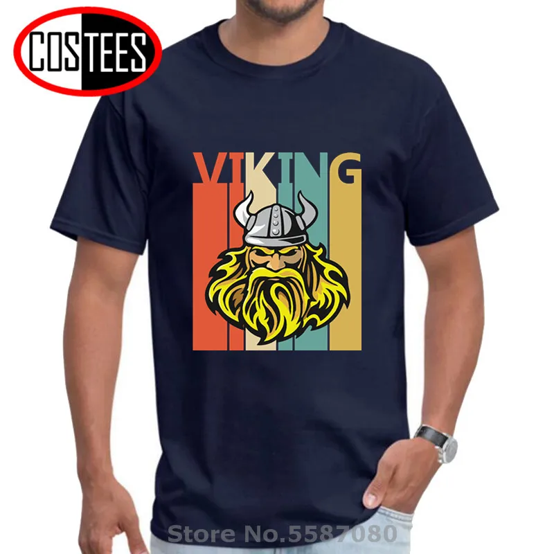 Винтажная норвежский викинг Pagan Valknut Rune футболка Ретро Viking Thor Sybol Valhalla модные