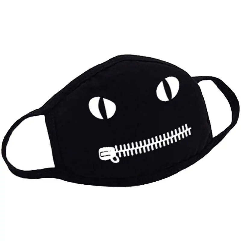 1 шт., модная светящаяся маска унисекс, противопылевая маска для рта, светится в темноте, хлопковая маска для лица, для улицы, для верховой езды, аксессуары для одежды - Цвет: 59