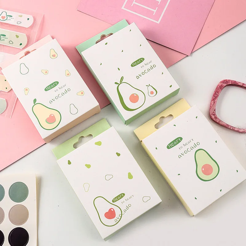 20 unids/set aguacate Sakura vendaje adhesivo impermeable banda de ayuda Kit de emergencia para los niños enfermera Woundplast Primeros Auxilios venda