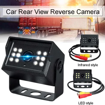 

HD Infrared/LED Style Vehicle Camera Rear View Webcam Dash Mirror Monitor Waterproof Car Reverse Backup DVR For Truck RV Trailer